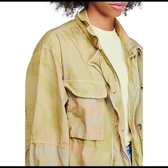 FREE PEOPLE Lead The Way Camo Jacket - Picture 8 of 8